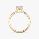 Load image into Gallery viewer, Marquise Cut - Plain Band - 6 Prong Classic Ring - 18 K Gold