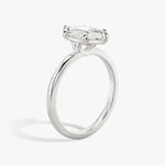 Load image into Gallery viewer, Marquise Cut - Plain Band - 6 Prong Classic Ring - 18 K Gold