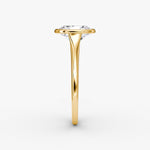 Load image into Gallery viewer, Oval Cut - Bezel Ring - 14 K Gold