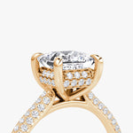 Load image into Gallery viewer, Princess Cut - Royal Pave Ring - 18 K Gold