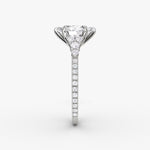 Load image into Gallery viewer, Oval Cut - Pave Band - Cluster Ring - 14 K Gold