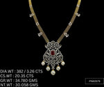 Load image into Gallery viewer, Elegant Floral Cascade Necklace – 925 Silver with AAA Cubic Zirconia