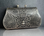Load image into Gallery viewer, Silver Handbag – Solid 925 Sterling Silver 293 Gram
