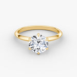 Load image into Gallery viewer, 2 Carat Round Engagement Ring
