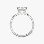 Load image into Gallery viewer, Round Cut - Plain Band - 6 Prong Classic Ring - 18 K Gold
