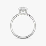 Load image into Gallery viewer, Pear Cut - Plain Band - 6 Prong Classic Ring - 18 K Gold
