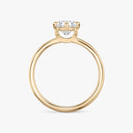 Load image into Gallery viewer, Oval Cut - Plain Band - 6 Prong Classic Ring - 14 K Gold
