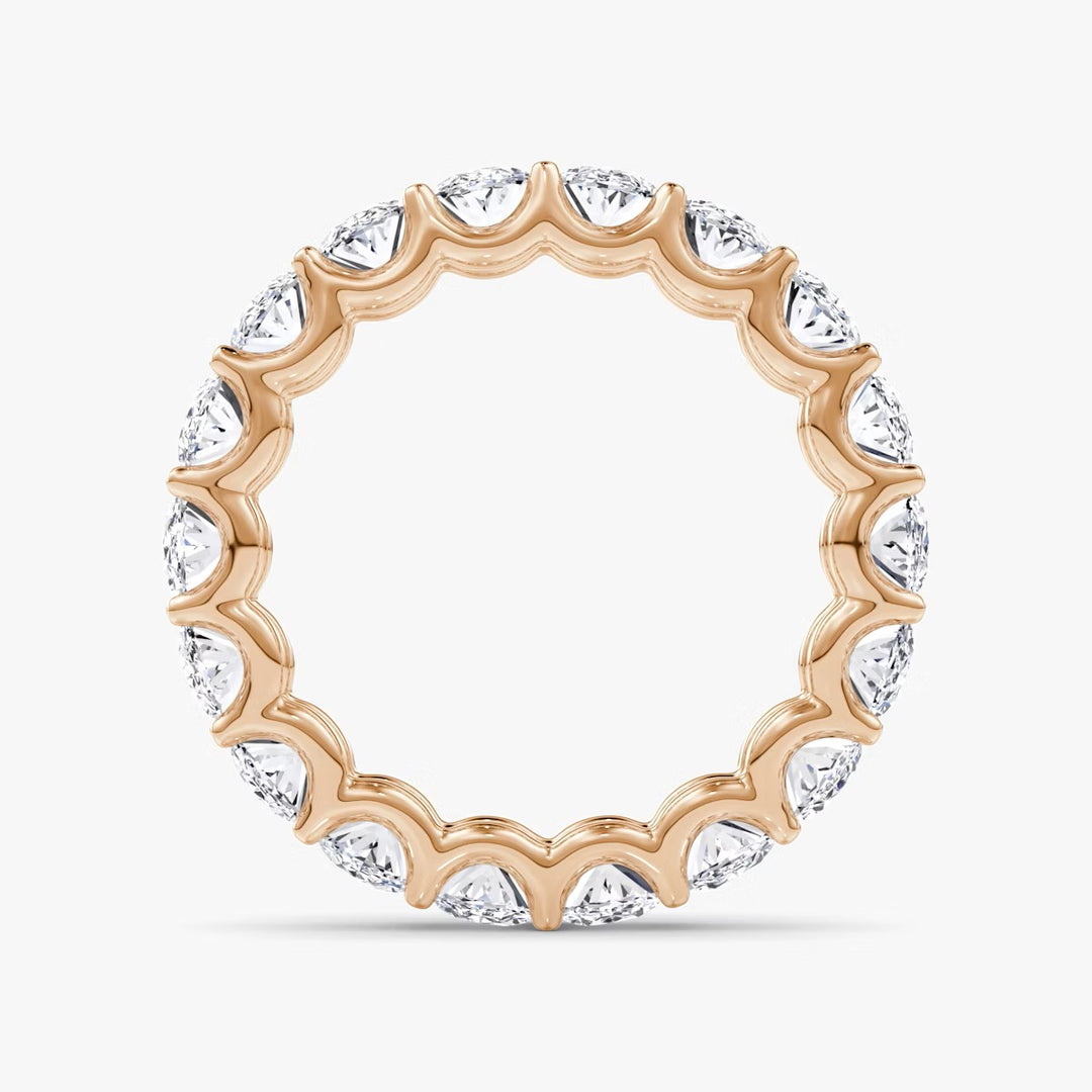 2.5 Carat Oval Eternity Band