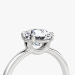 Load image into Gallery viewer, Round Cut - Plain Band - Classic Engagement Ring- 18 K Gold

