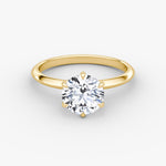 Load image into Gallery viewer, 2 Carat Round Engagement Ring
