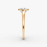 Load image into Gallery viewer, Cushion Cut - Bezel Ring - 14 K Gold

