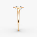 Load image into Gallery viewer, Oval Cut - Bezel Ring - 14 K Gold
