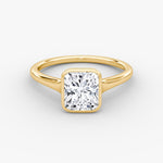 Load image into Gallery viewer, Radiant Cut - Bezel Ring