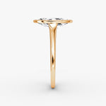 Load image into Gallery viewer, Marquise Cut - Bezel Ring - 14 K Gold
