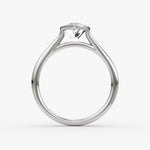 Load image into Gallery viewer, Marquise Cut - Bezel Ring - 14 K Gold
