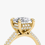 Load image into Gallery viewer, Princess Cut - Royal Pave Ring - 18 K Gold
