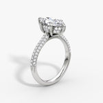 Load image into Gallery viewer, Marquise Cut - Royal Pave Ring - 18 K Gold
