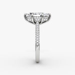 Load image into Gallery viewer, Marquise Cut - Royal Pave Ring - 18 K Gold
