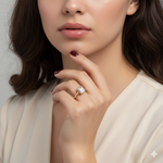 Load image into Gallery viewer, Radiant Cut - Bezel Ring - 14 K Gold
