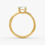 Load image into Gallery viewer, 3ct Emerald Cut Ring
