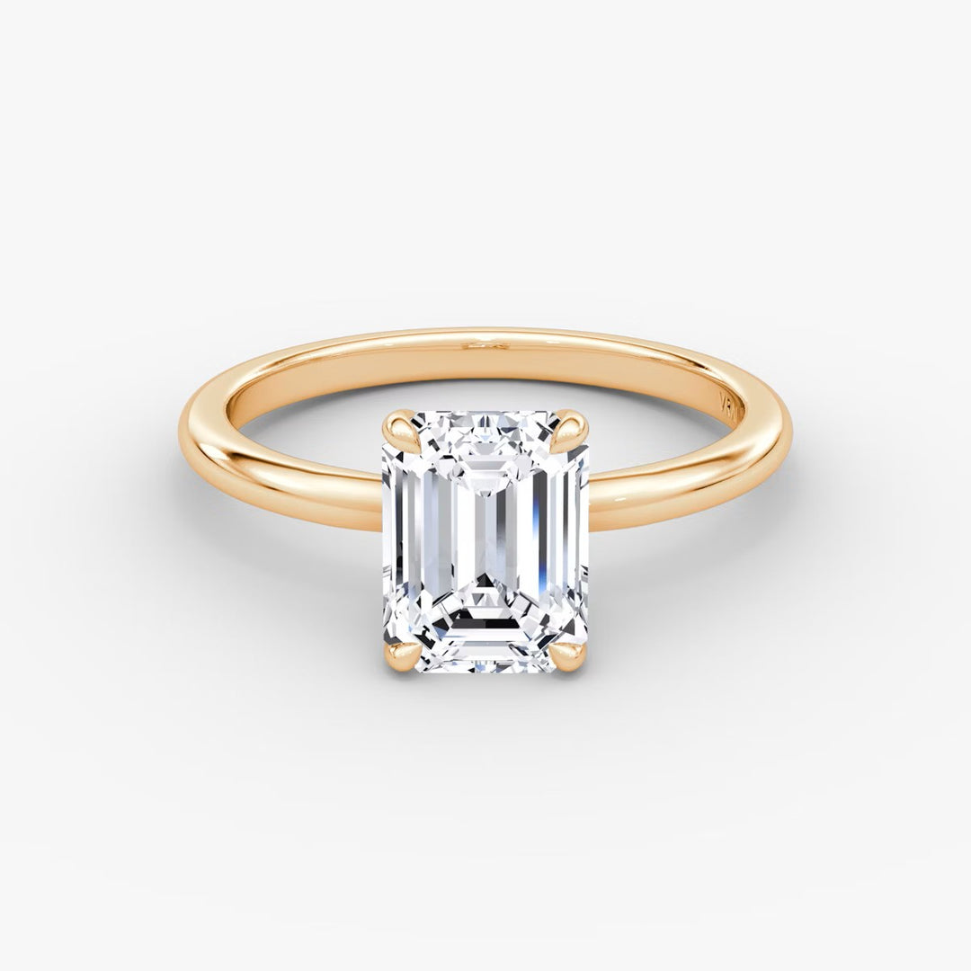 3ct Emerald Cut Ring