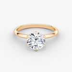 Load image into Gallery viewer, 2 Carat Round Engagement Ring
