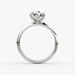 Load image into Gallery viewer, 2 Carat Round Engagement Ring
