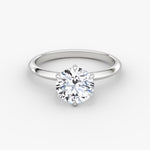 Load image into Gallery viewer, 2 Carat Round Engagement Ring
