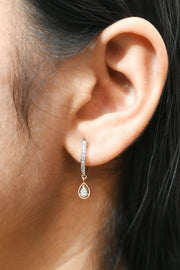 Classic Teardrop Hoops