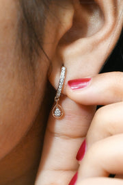 Classic Teardrop Hoops