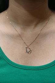 Di-or inspired Necklace