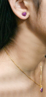 Load image into Gallery viewer, ROMANCE AND ELEGANCE INSPIRED EARRINGS - 18 Carat Gold
