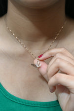 Load image into Gallery viewer, Timeless Allure of Butterfly Necklace - 18 Carat Gold
