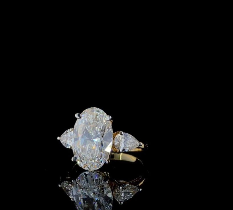 3.6 Carat Oval Engagement Ring