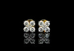 Load image into Gallery viewer, 0.8 Carat Diamond Earrings