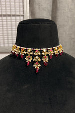 Load image into Gallery viewer, Kundan Necklace – Solid 925 Sterling Silver 30 Gram