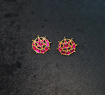 Load image into Gallery viewer, Kundan Earrings – Solid 925 Sterling Silver 9.5 Gram