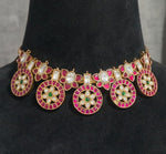 Load image into Gallery viewer, Kundan Necklace – Solid 925 Sterling Silver 91.5 Gram