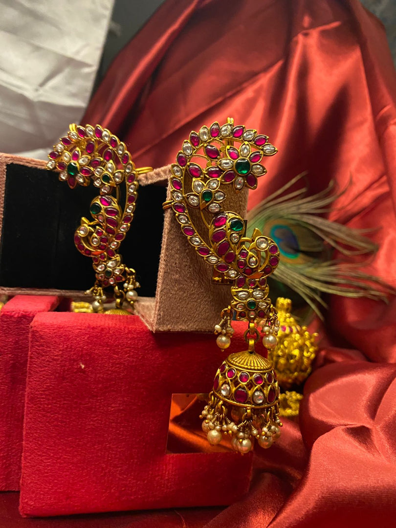 Temple Jewellery – Solid 925 Sterling Silver Earrings