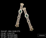 Load image into Gallery viewer, Oval Cascade Statement Bangles – 925 Silver with AAA Cubic Zirconia