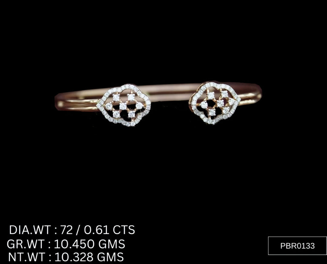 Statement Bracelet – 925 Silver with AAA Cubic Zirconia