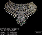 Load image into Gallery viewer, Statement Choker Necklace – 925 Silver with AAA Cubic Zirconia