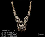 Load image into Gallery viewer, Statement Necklace – 925 Silver with AAA Cubic Zirconia
