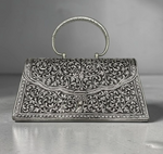 Load image into Gallery viewer, Silver Handbag – Solid 925 Sterling Silver 465 Gram