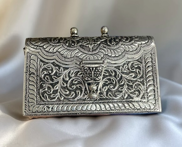 Silver Handbag – Solid 925 Sterling Silver 290 Gram
