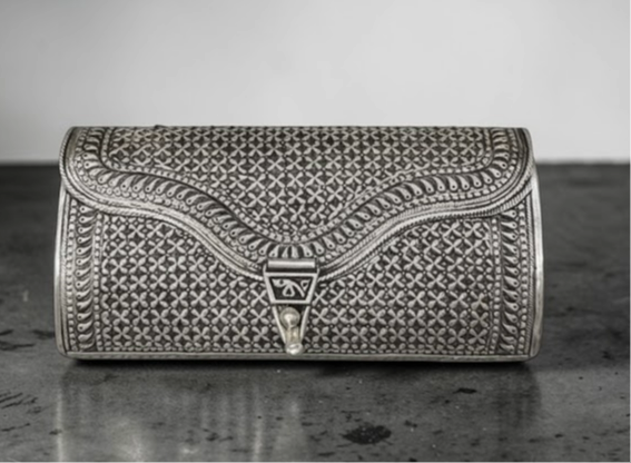 Silver Handbag – Solid 925 Sterling Silver 357 Gram