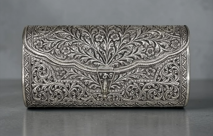 Silver Handbag – Solid 925 Sterling Silver 411 Gram