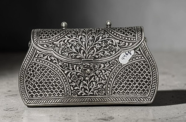 Silver Handbag – Solid 925 Sterling Silver 446 Gram