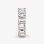 Load image into Gallery viewer, 5 Carat Emerald Eternity Band
