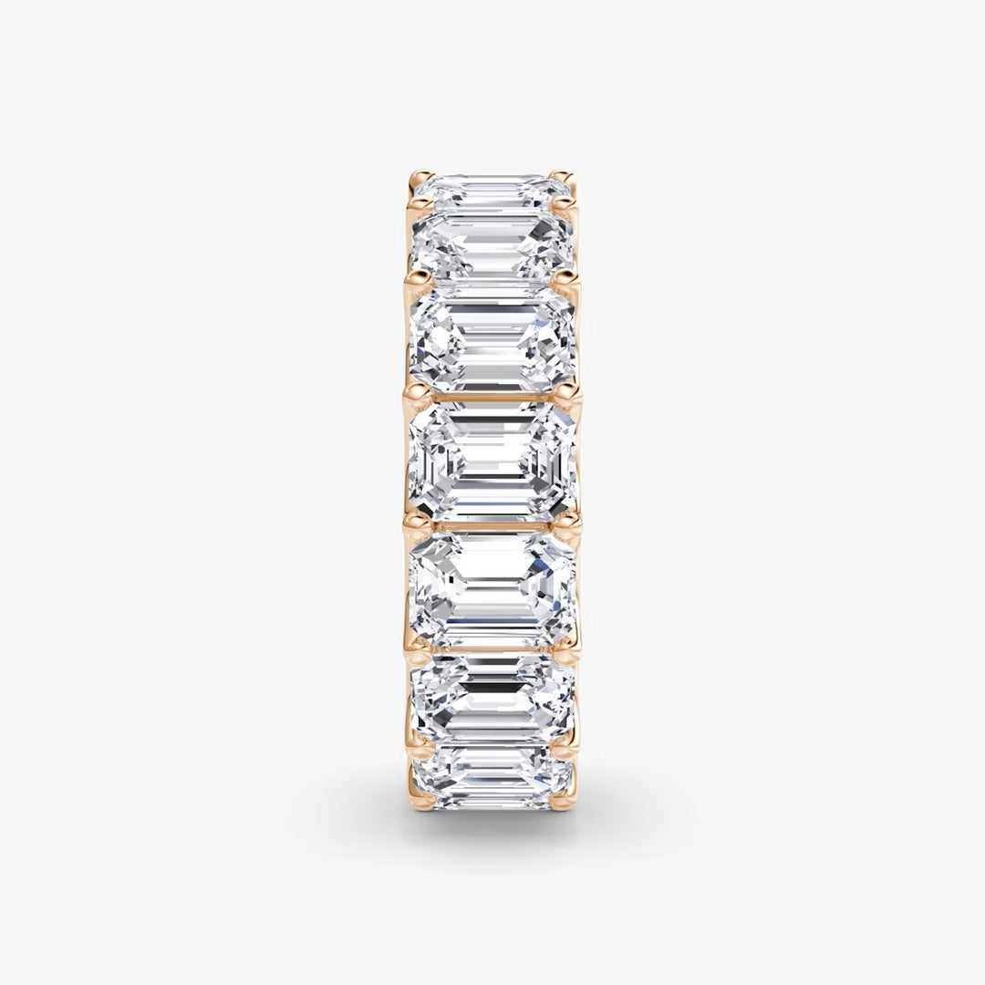 5 Carat Emerald Eternity Band
